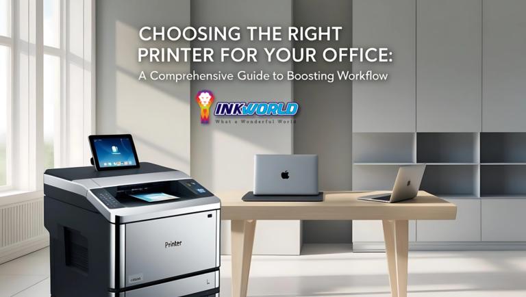 Choosing the Right Printer for Your Office: A Comprehensive Guide to Boosting Workflow
