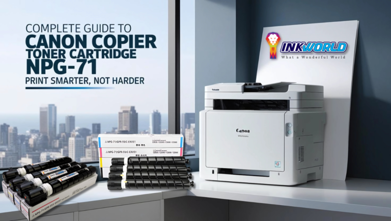 Complete Guide to Canon Copier Toner Cartridge NPG-71: Print Smarter, Not Harder