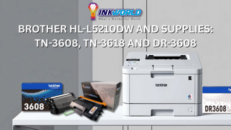 Brother HL-L5210dw and Supplies: TN-3608, TN-3618 and DR-3608
