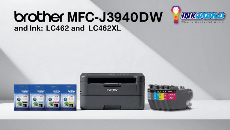 Brother MFC-J3940dw and Ink: LC462 and LC462XL