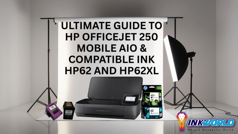Ultimate Guide to HP OfficeJet 250 Mobile AIO & Compatible Ink HP62 and HP62XL