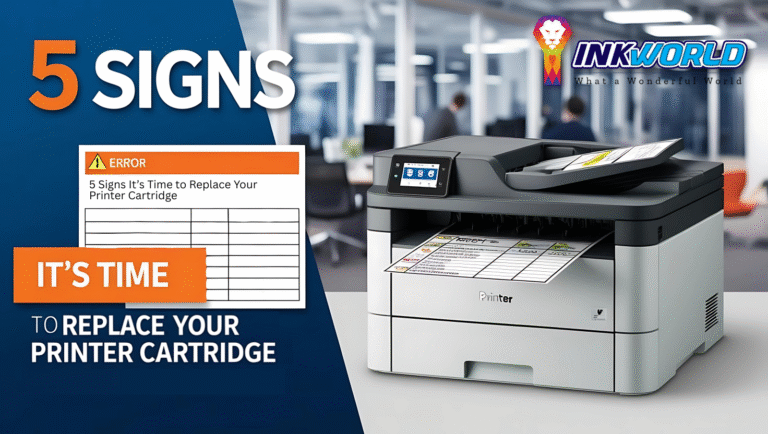 5 Signs It’s Time to Replace Your Printer Cartridge