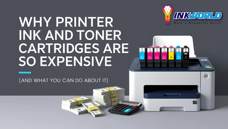 Why Printer Ink and Toner Cartridges Are So Expensive (And What You Can Do About It)
