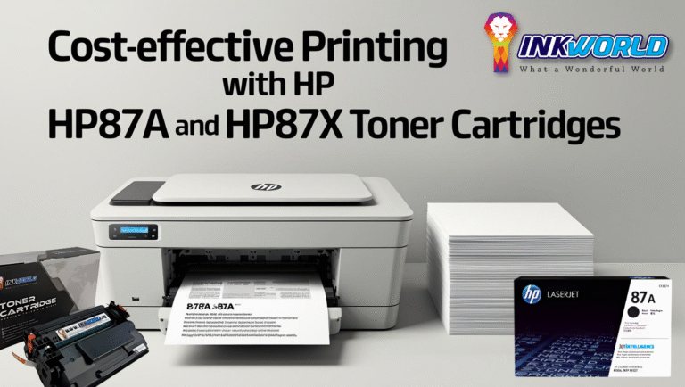 Cost-effective printing with HP87A and HP87X toner cartridges