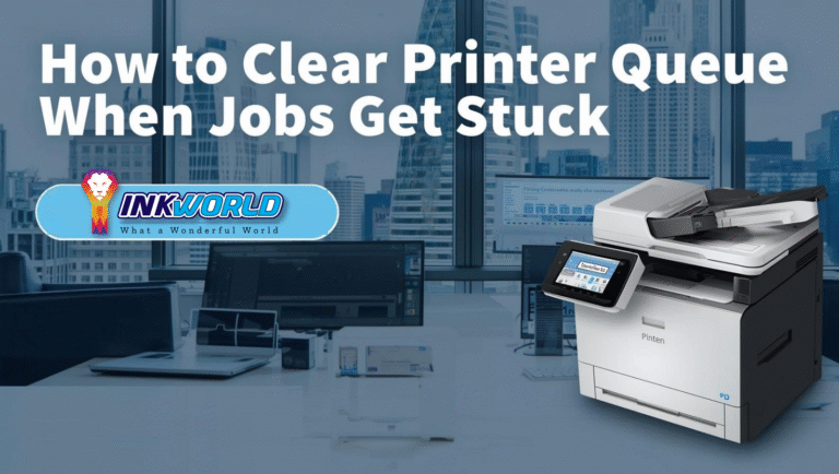 How To Clear A Printer Queue When Jobs Get Stuck