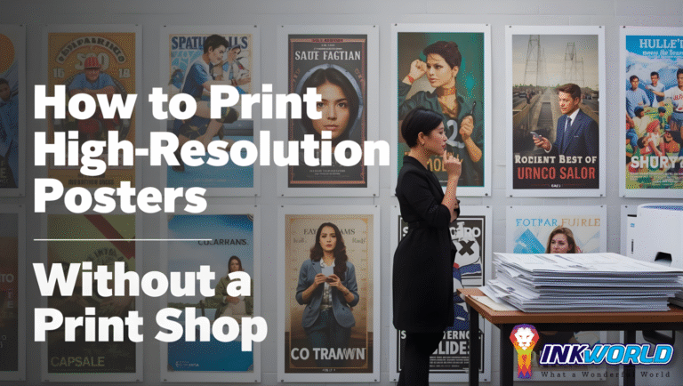 How To Print High Resolution Posters Without A Print Shop