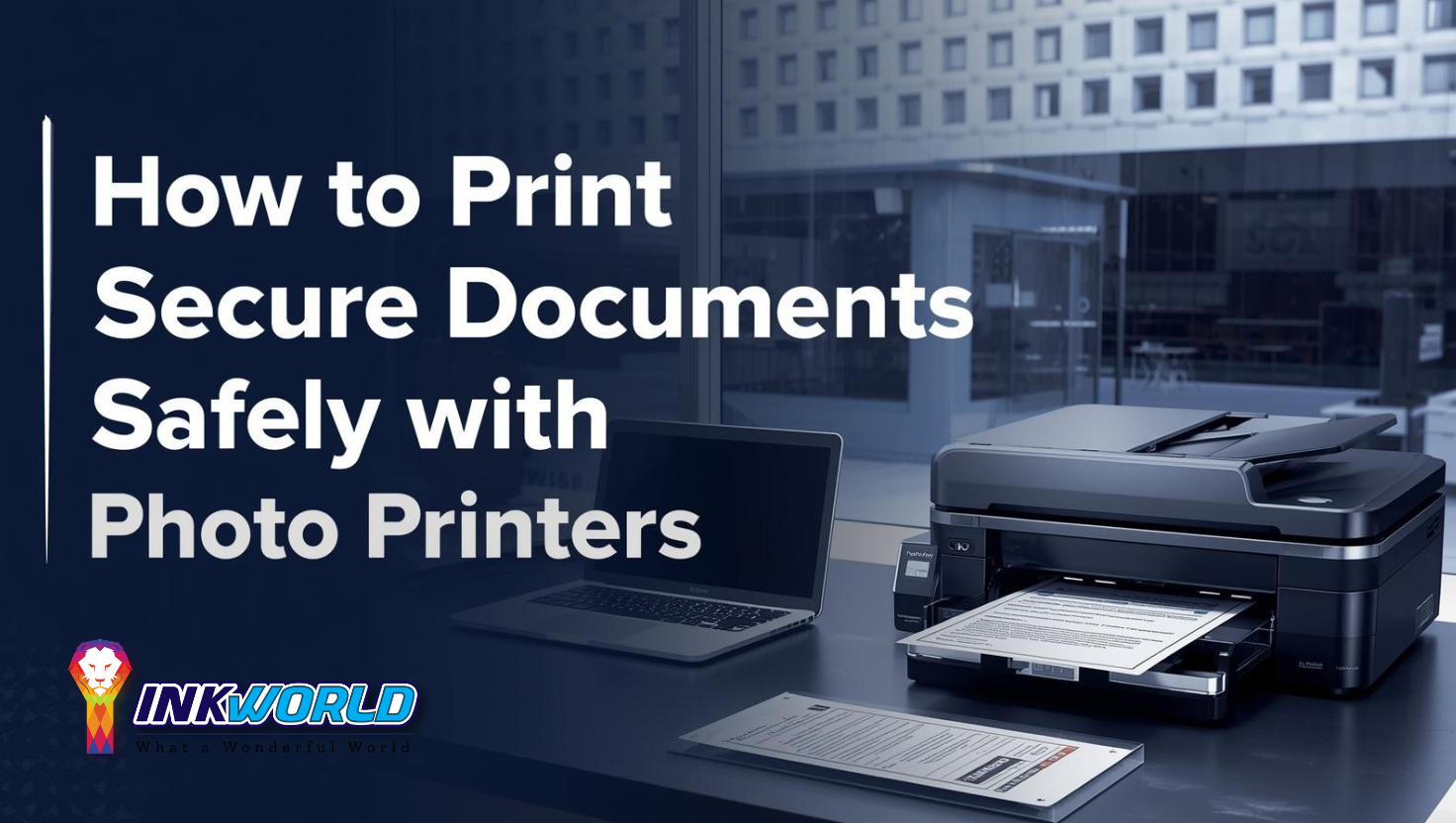 How To Print Secure Documents Safely With Photo Printers